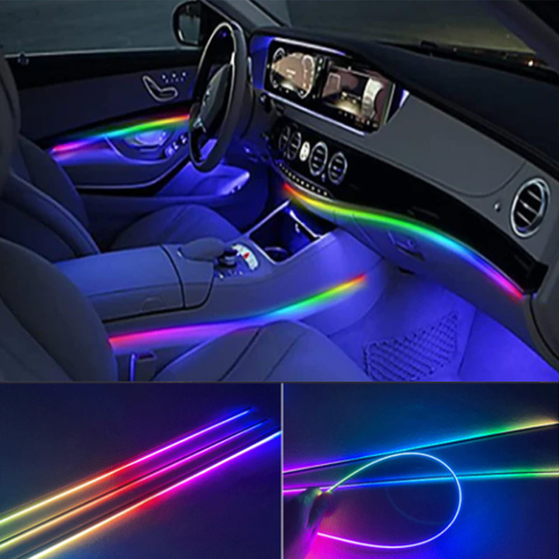 Car Dashboard Light Fiber Optic - Lalang Sun 75CM 110CM LED Strip