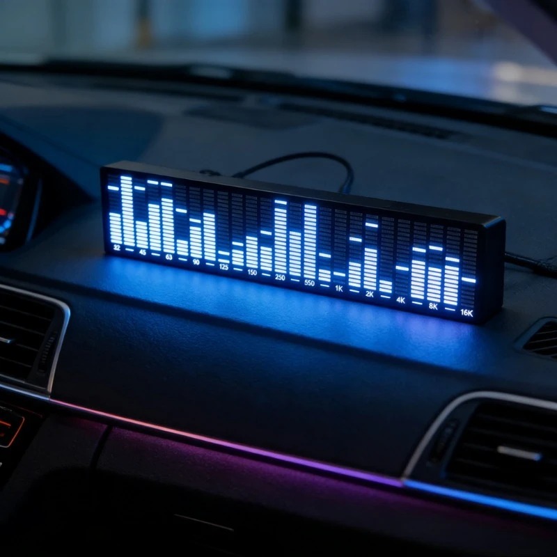 Car Ambient Light Sound Activated - Lampu Ritme Musik Aktif Suara untuk