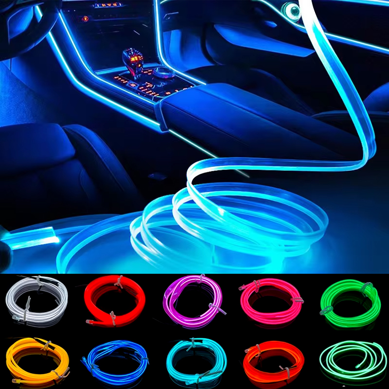 Car Dashboard Light Fiber Optic - Oprah lampu hias Interior mobil, cahaya
