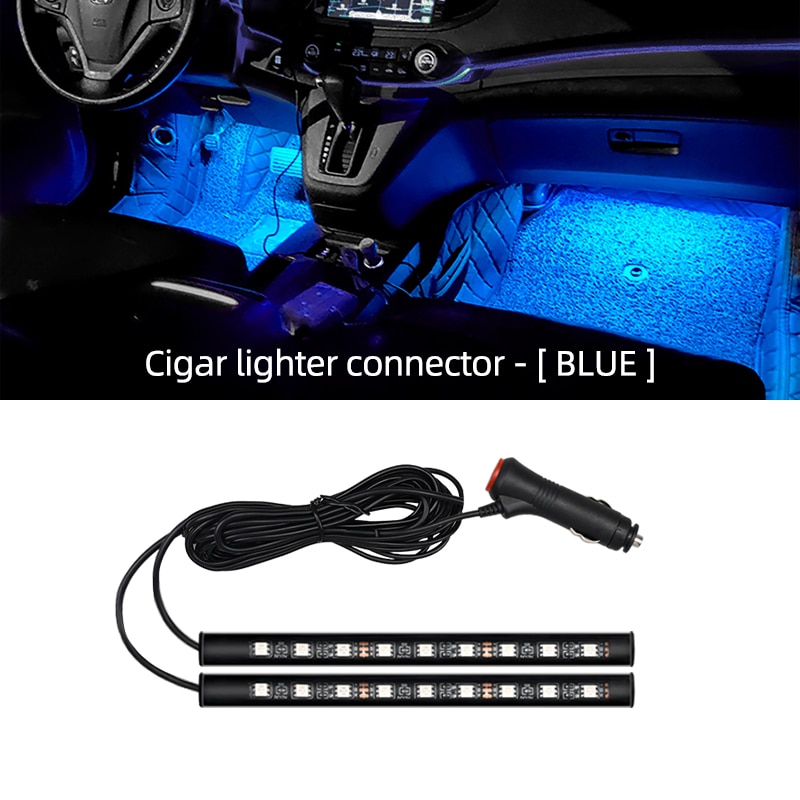Car Interior Neon Light Usb - Lampu LED dekorasi Interior mobil, lampu