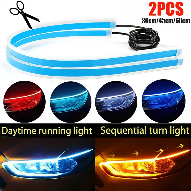 Car Led Strip 12V Waterproof - Lampu setrip Led untuk mobil, bohlam