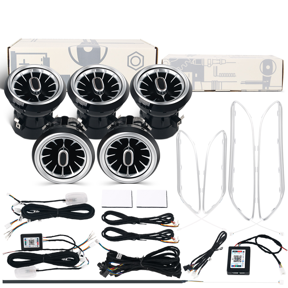 Car Ambient Lighting 64 Color - Untuk Benz W176 W117 W156 X156