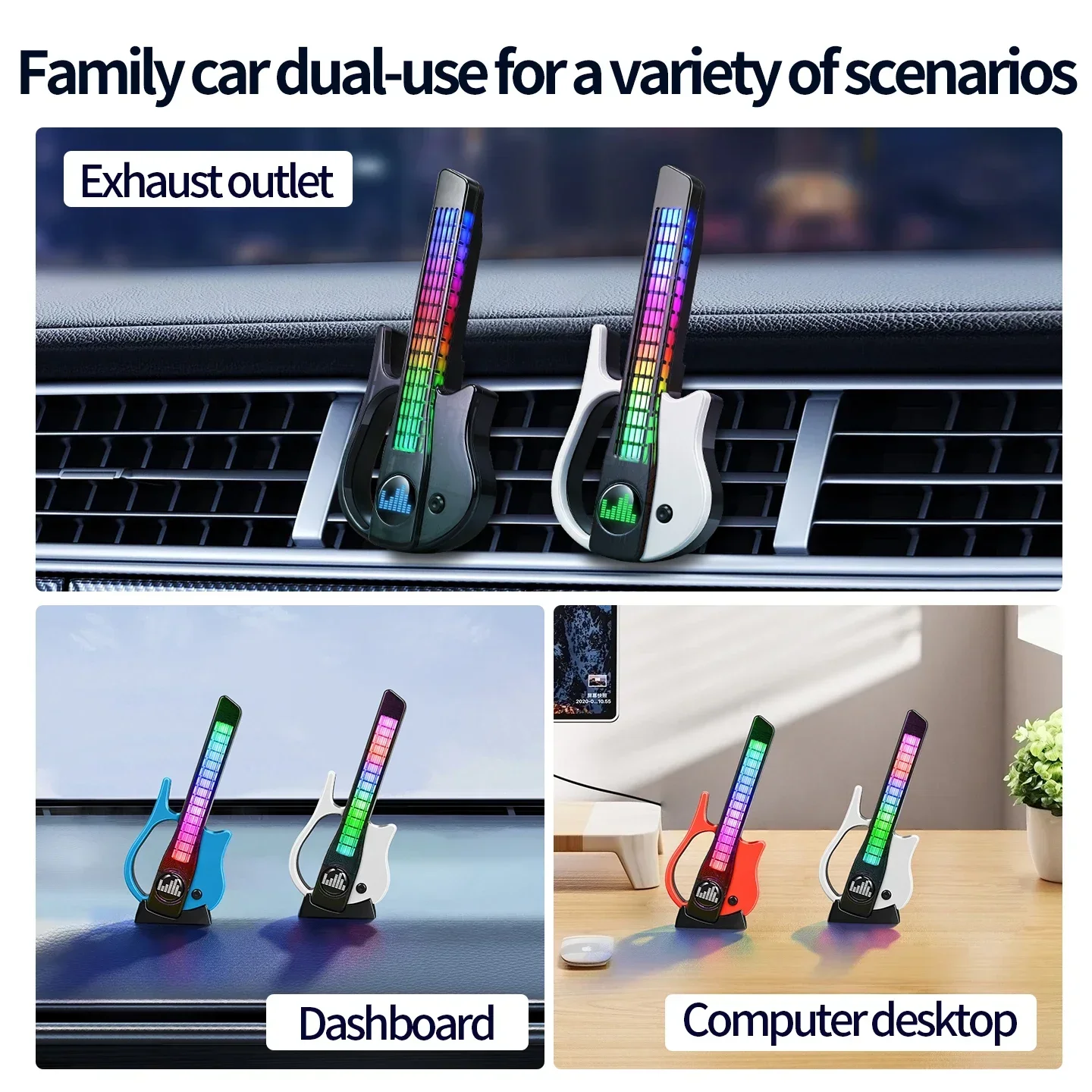 Lampu LED Musik RGB yang Aktif - Car Ambient Light Sound Activated ulasan dan harga
