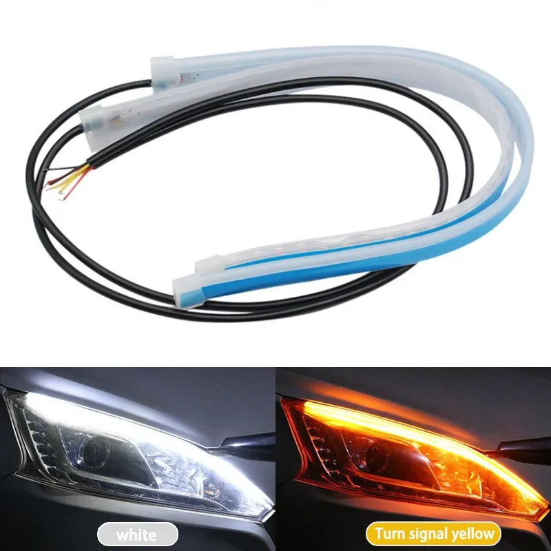 Lampu depan mobil LED DRL, cah - Car Led Strip 12V Waterproof ulasan dan harga