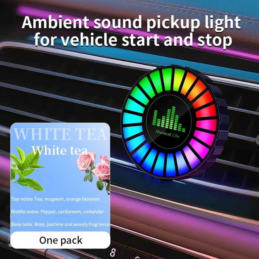 Lampu Aromaterapi Mobil dengan - Car Ambient Light Sound Activated ulasan dan harga