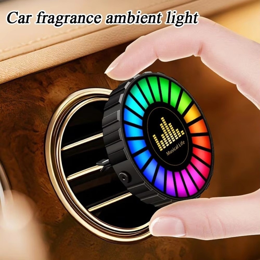 Lampu Aromaterapi Mobil dengan - Car Ambient Light Sound Activated ulasan dan harga