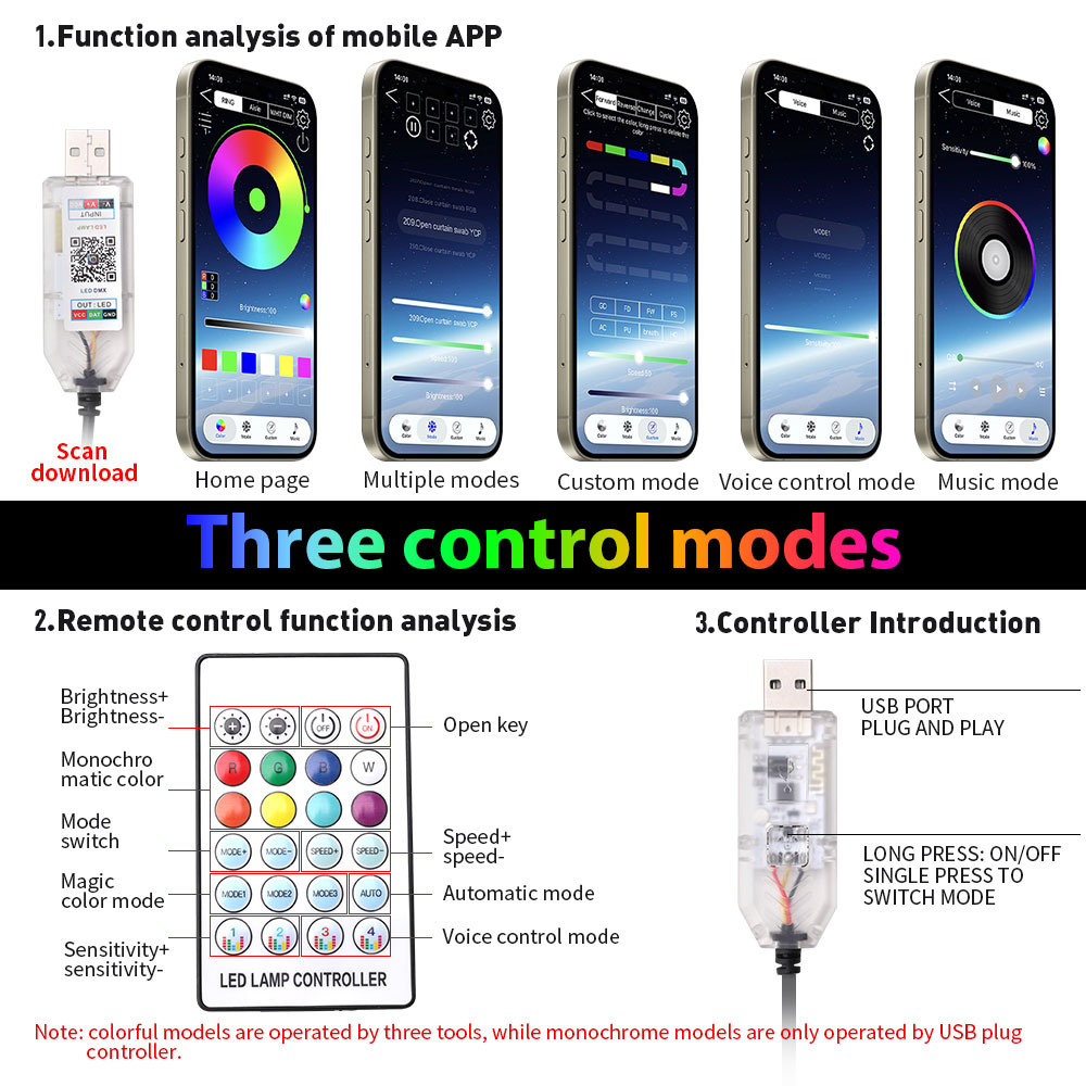 Lampu Ambient Interior Mobil R - Car Interior Led Strip App Control ulasan dan harga