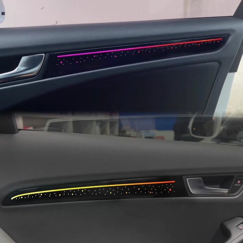 Lampu Ambient Interior Mobil G - Car Ambient Lighting 64 Color ulasan dan harga