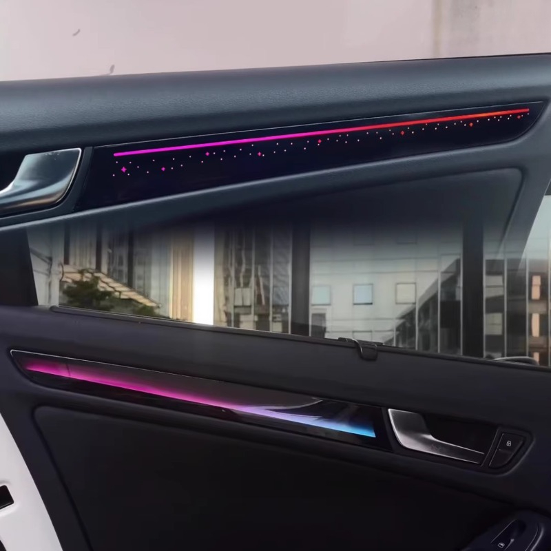 Lampu Ambient Interior Mobil G - Car Ambient Lighting 64 Color ulasan dan harga