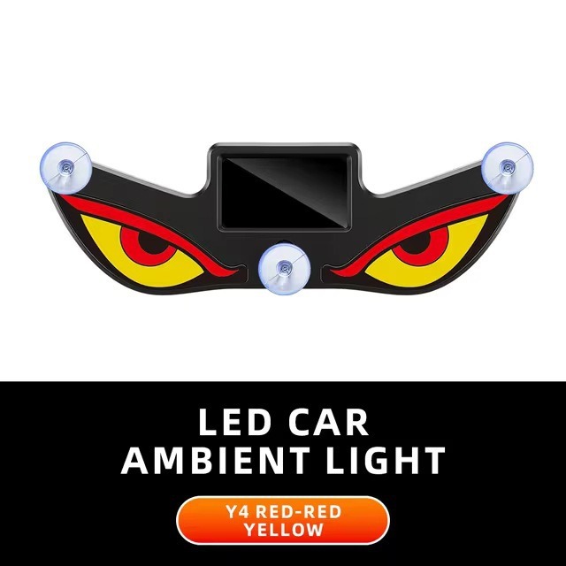 Lampu Mata Iblis Mobil Tenaga  - Car Interior Neon Light Usb ulasan dan harga