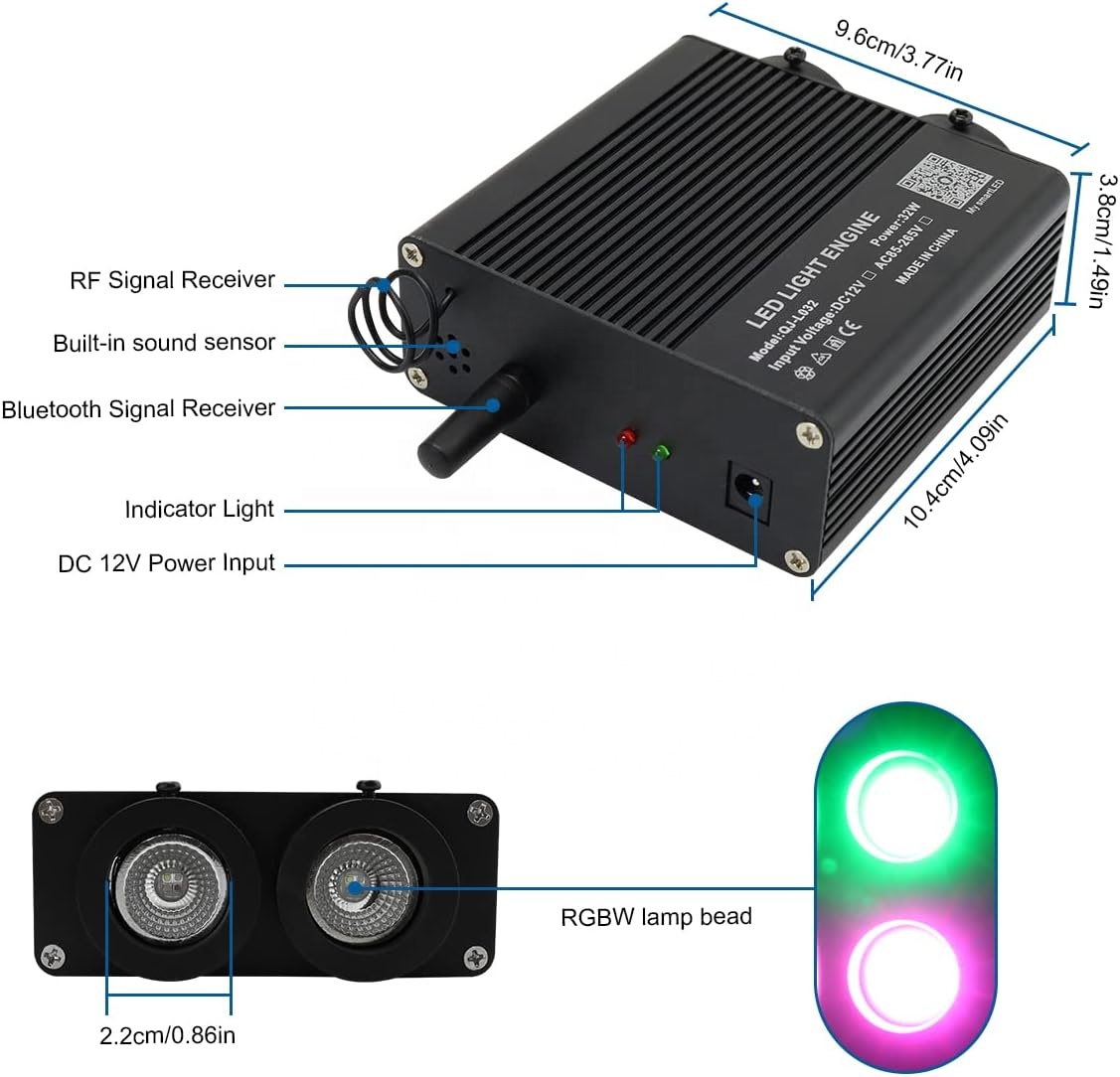 Kit Lampu Bintang Fiber Optik  - Car Roof Star Light Fiber Optic ulasan dan harga
