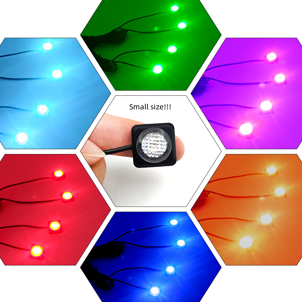 Lampu Mobil Tipe C untuk di Ka - Car Footwell Light Rgb Bluetooth ulasan dan harga