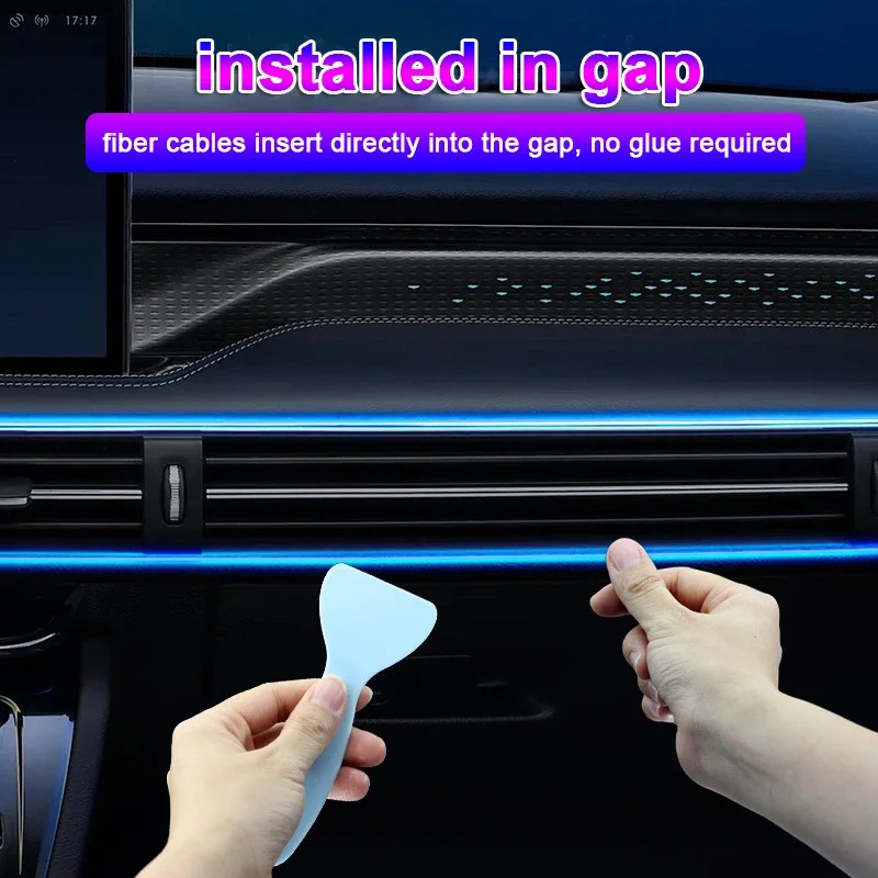 Lampu Strip LED Interior mobil - Car Interior Led Strip App Control ulasan dan harga