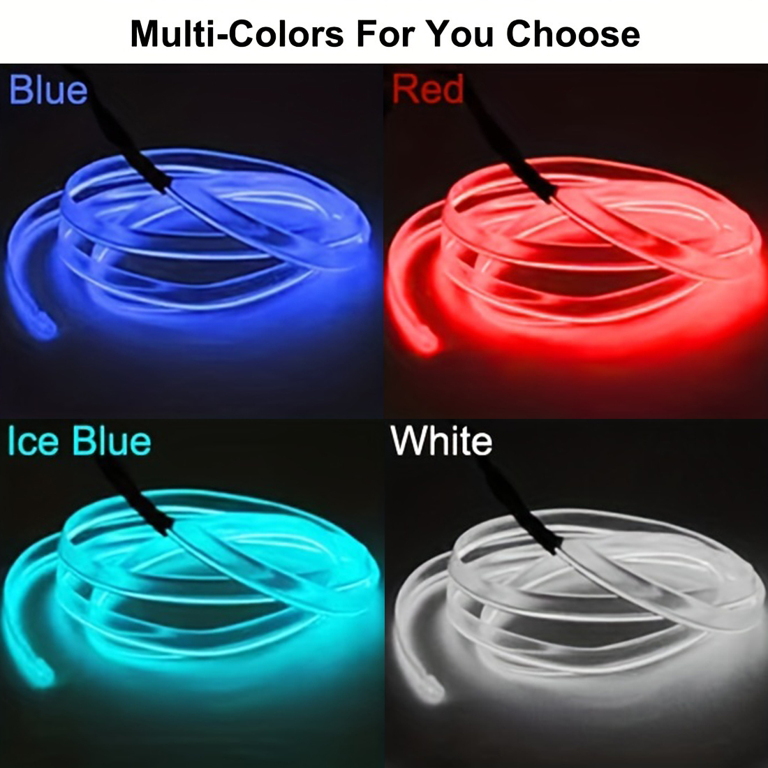 Lampu Suasana Interior Mobil R - Car Dashboard Light Fiber Optic ulasan dan harga