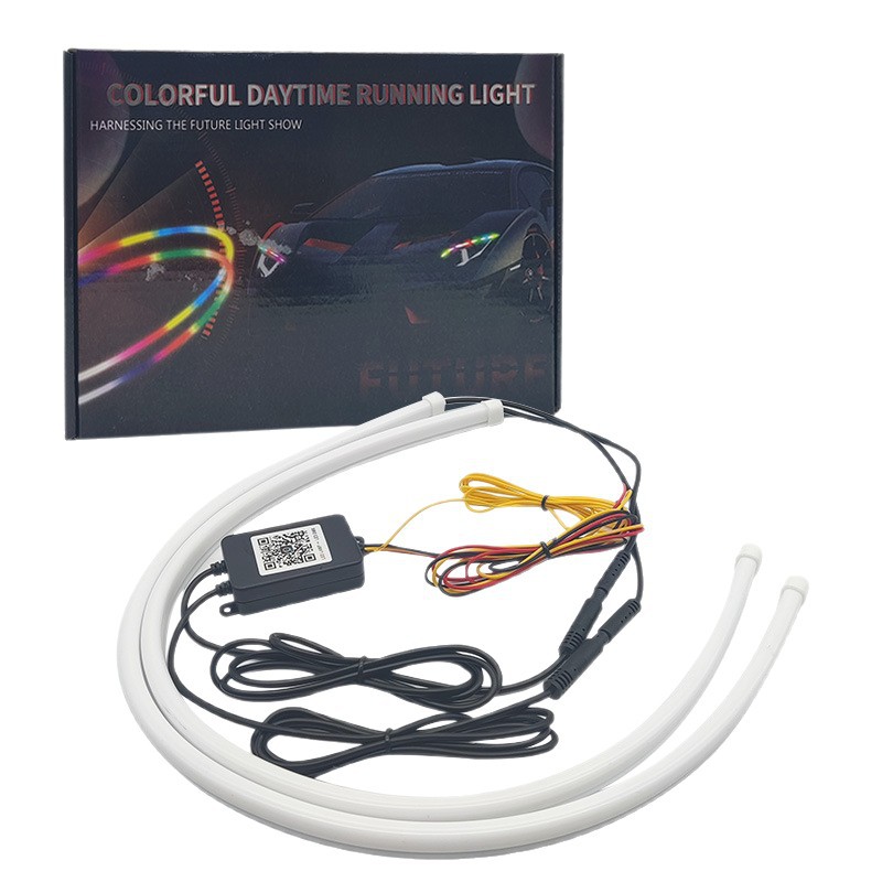 2 Buah Lampu Strip LED Mobil S - Car Led Strip 12V Waterproof ulasan dan harga