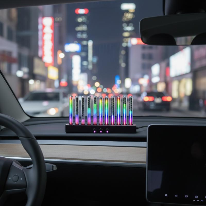 Lampu LED Strip RGB Dinamis Ak - Car Ambient Light Sound Activated ulasan dan harga