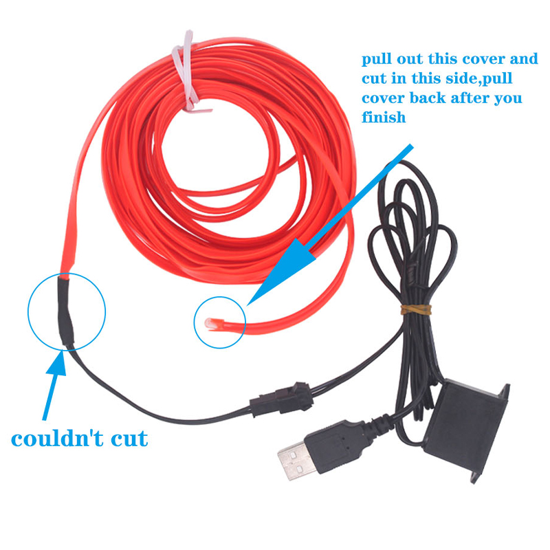 Lampu Strip LED Interior Mobil - Car Interior Neon Light Usb ulasan dan harga
