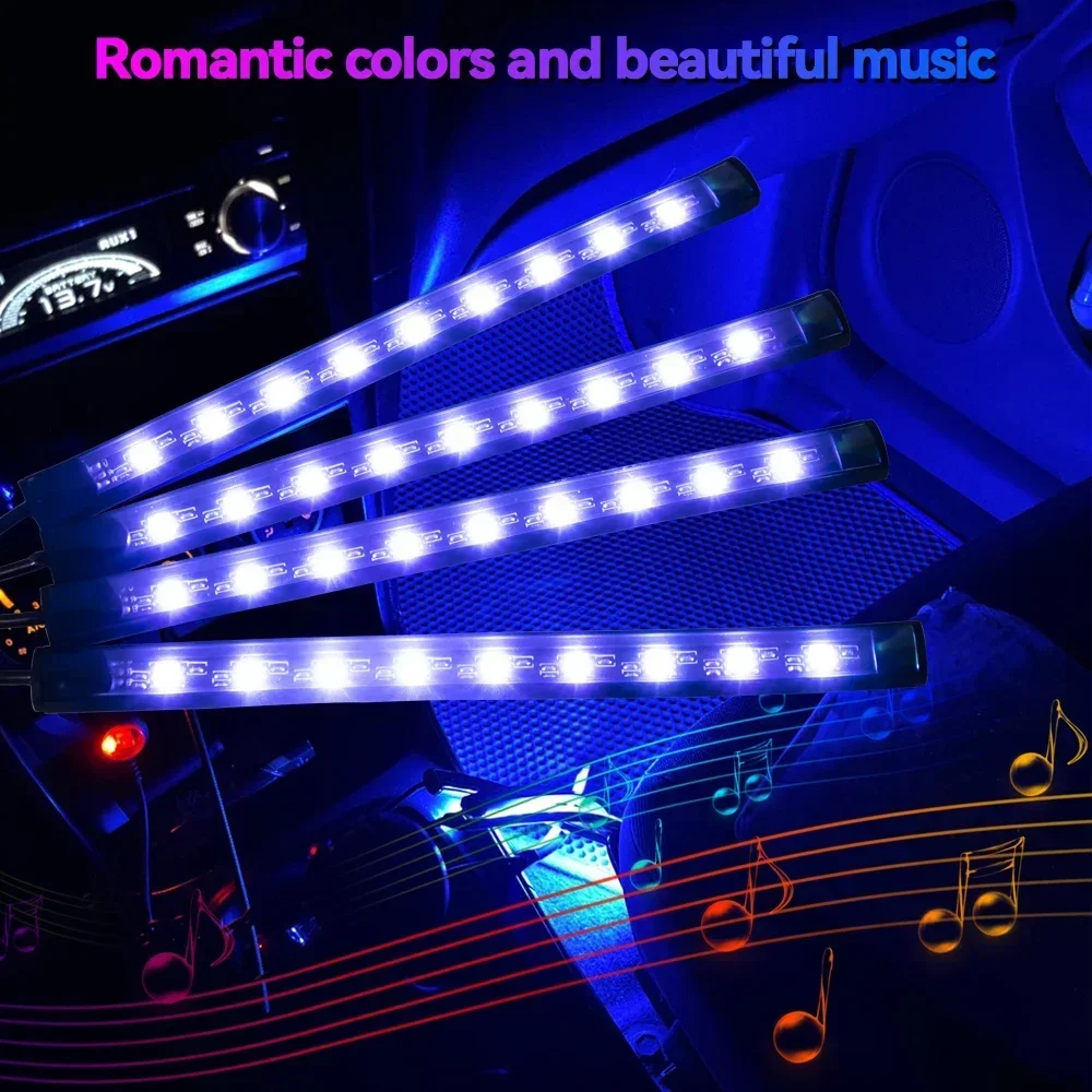 Lampu LED Neon RGB untuk Bawah - Car Led Strip 12V Waterproof ulasan dan harga