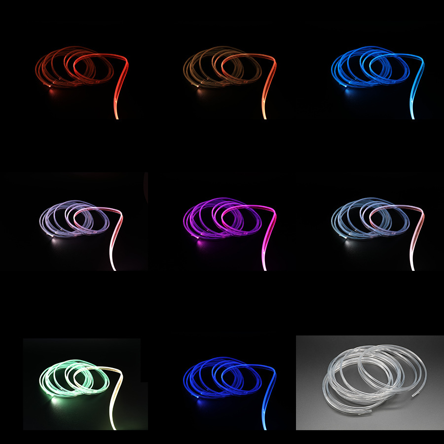 Lampu Suasana Serat Optik RGB  - Car Dashboard Light Fiber Optic ulasan dan harga