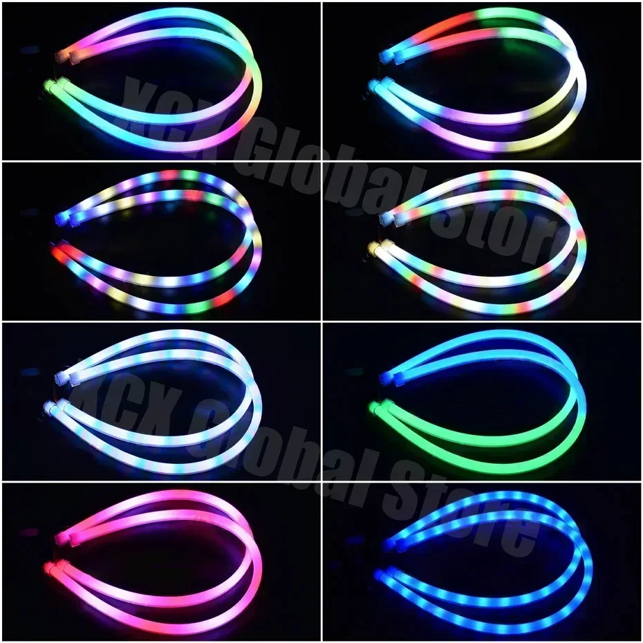 Symphony DRL lampu LED mobil s - Car Led Strip 12V Waterproof ulasan dan harga
