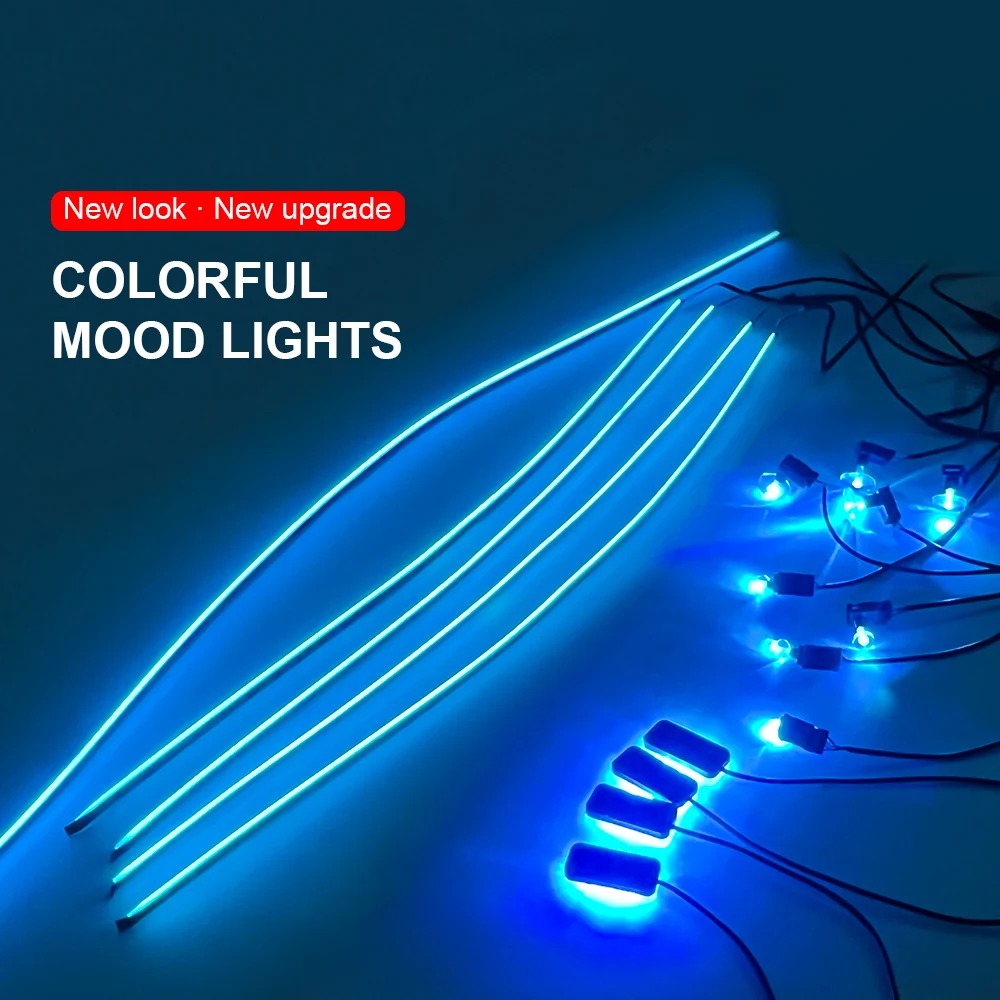 Lampu Strip LED Akrilik RGB un - Car Ambient Light Door Panel Acrylic ulasan dan harga