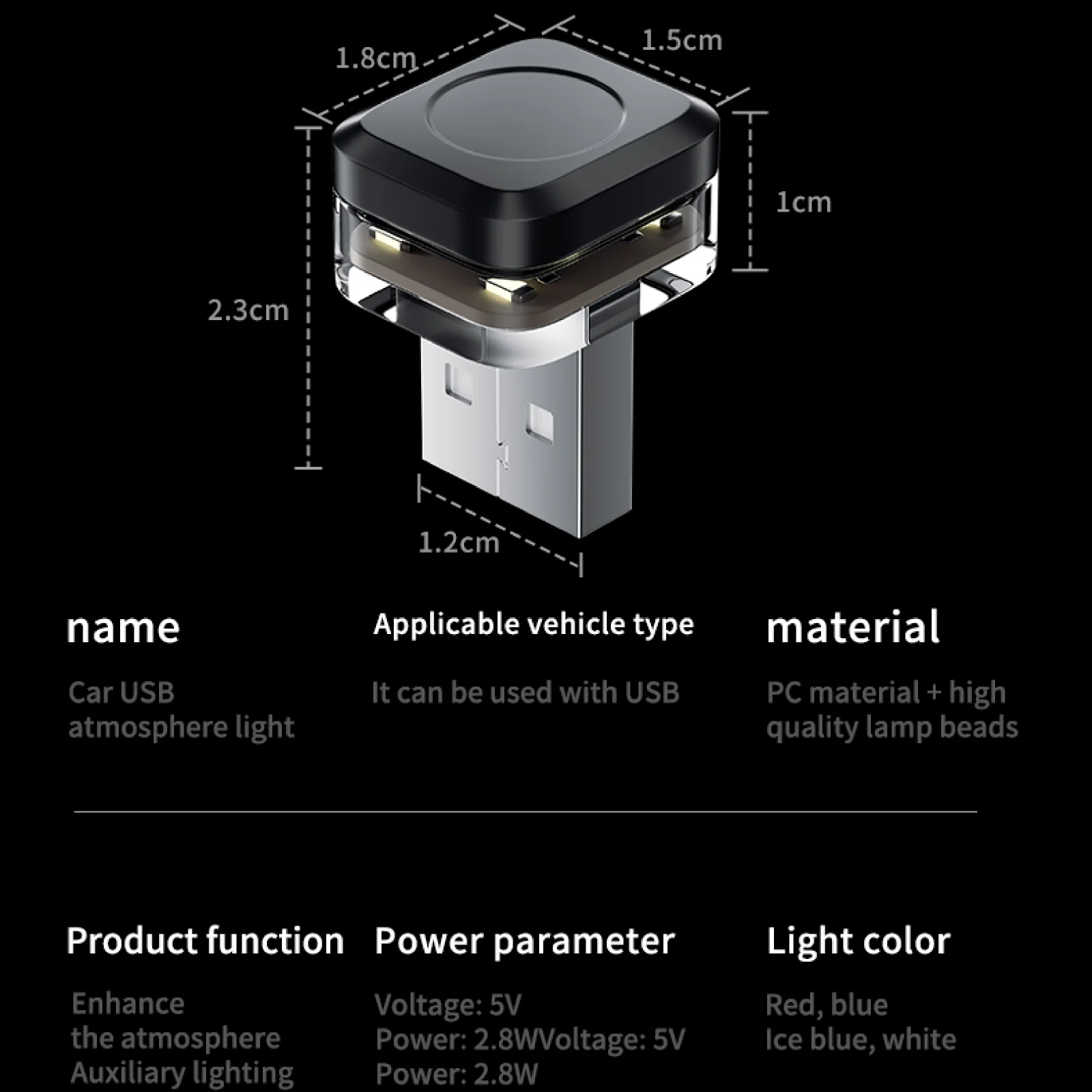 1x Lampu LED USB Mobil, Lampu  - Car Interior Led Strip App Control ulasan dan harga