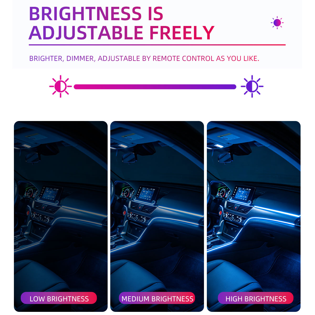 Lampu Serat Optik RGB Dekorasi - Car Dashboard Light Fiber Optic ulasan dan harga