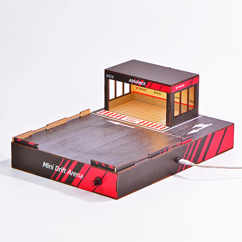 Diorama Trek Drift Skala 1:64  - Car Ambient Lighting 18 In 1 ulasan dan harga