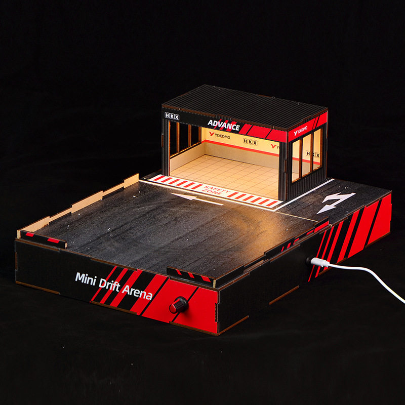 Diorama Trek Drift Skala 1:64  - Car Ambient Lighting 18 In 1 ulasan dan harga