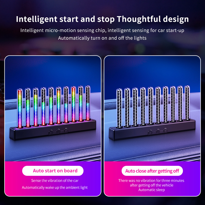 Pencahayaan Ambient Mobil, Pen - Car Ambient Light Sound Activated ulasan dan harga