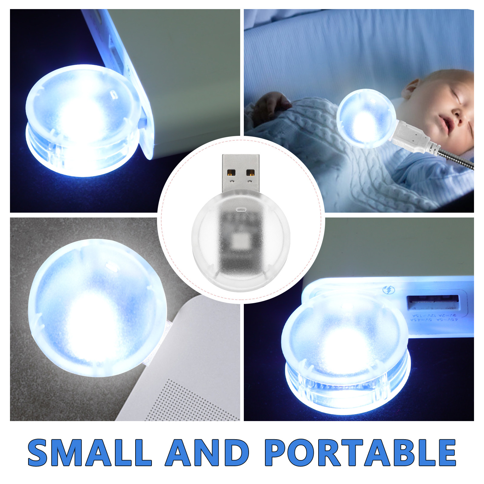 Lampu Malam USB dengan Fitur A - Car Ambient Light Sound Activated ulasan dan harga