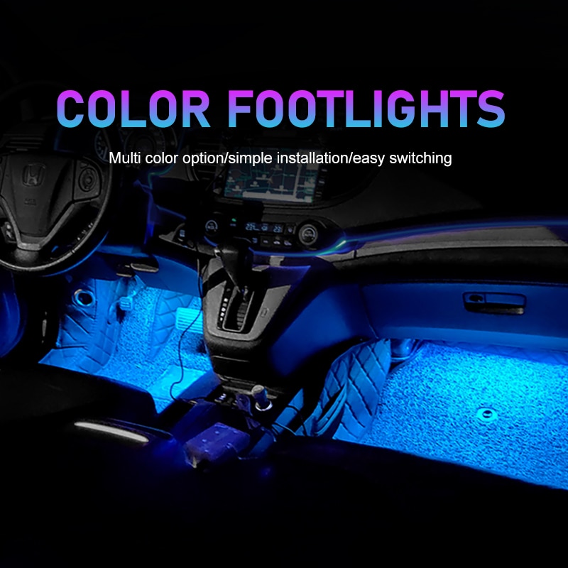Lampu LED dekorasi Interior mo - Car Interior Neon Light Usb ulasan dan harga