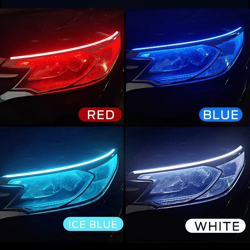 Lampu setrip Led untuk mobil,  - Car Led Strip 12V Waterproof ulasan dan harga