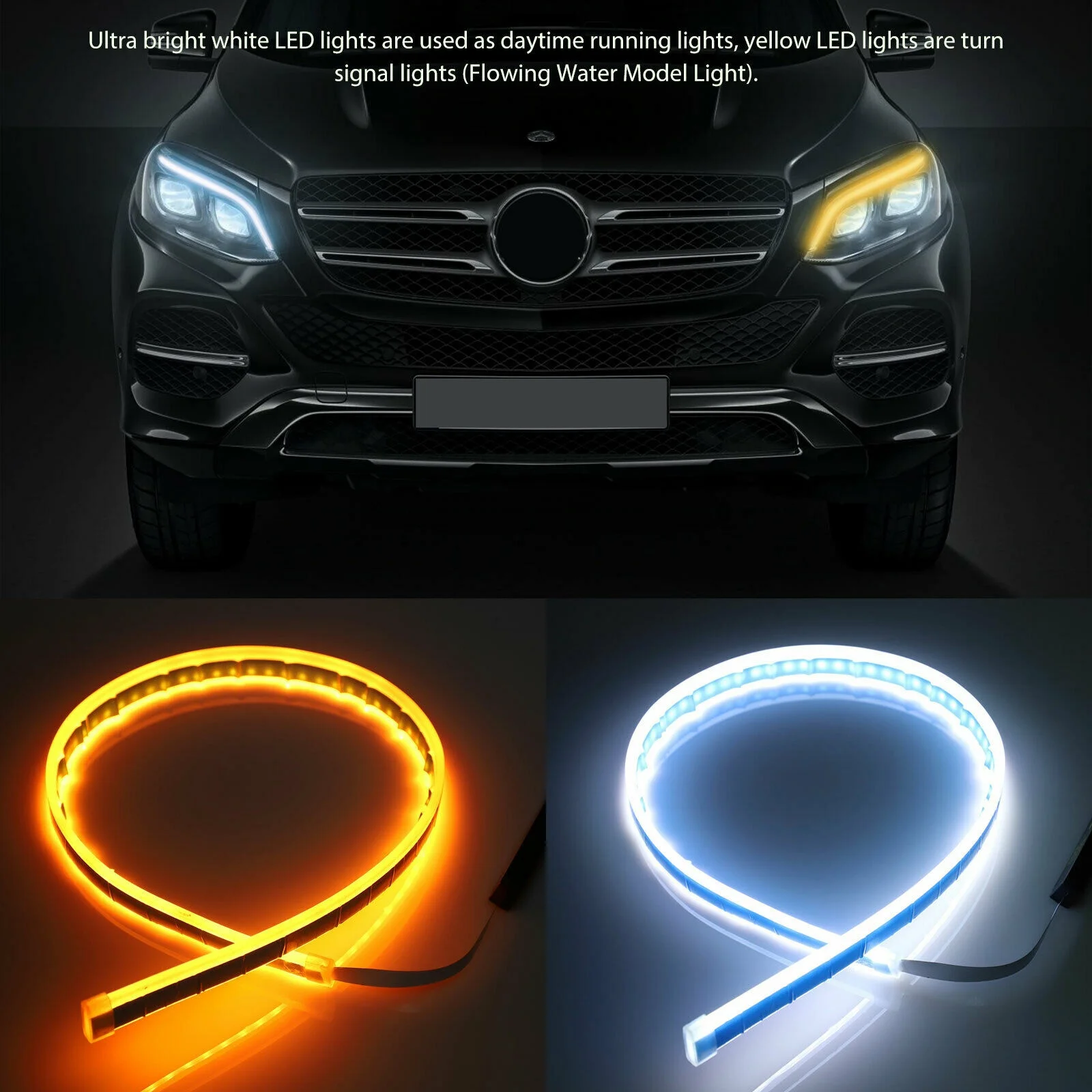 Lampu setrip Led untuk mobil,  - Car Led Strip 12V Waterproof ulasan dan harga