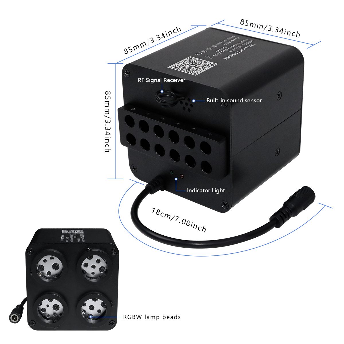 Lampu Serat Optik Meteor RGBW  - Car Roof Star Light Fiber Optic ulasan dan harga