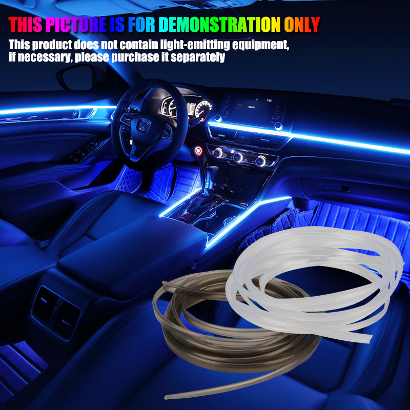 Kabel Neon Serat Optik 3M/5M/6 - Car Ambient Light Fiber Optic 6M ulasan dan harga