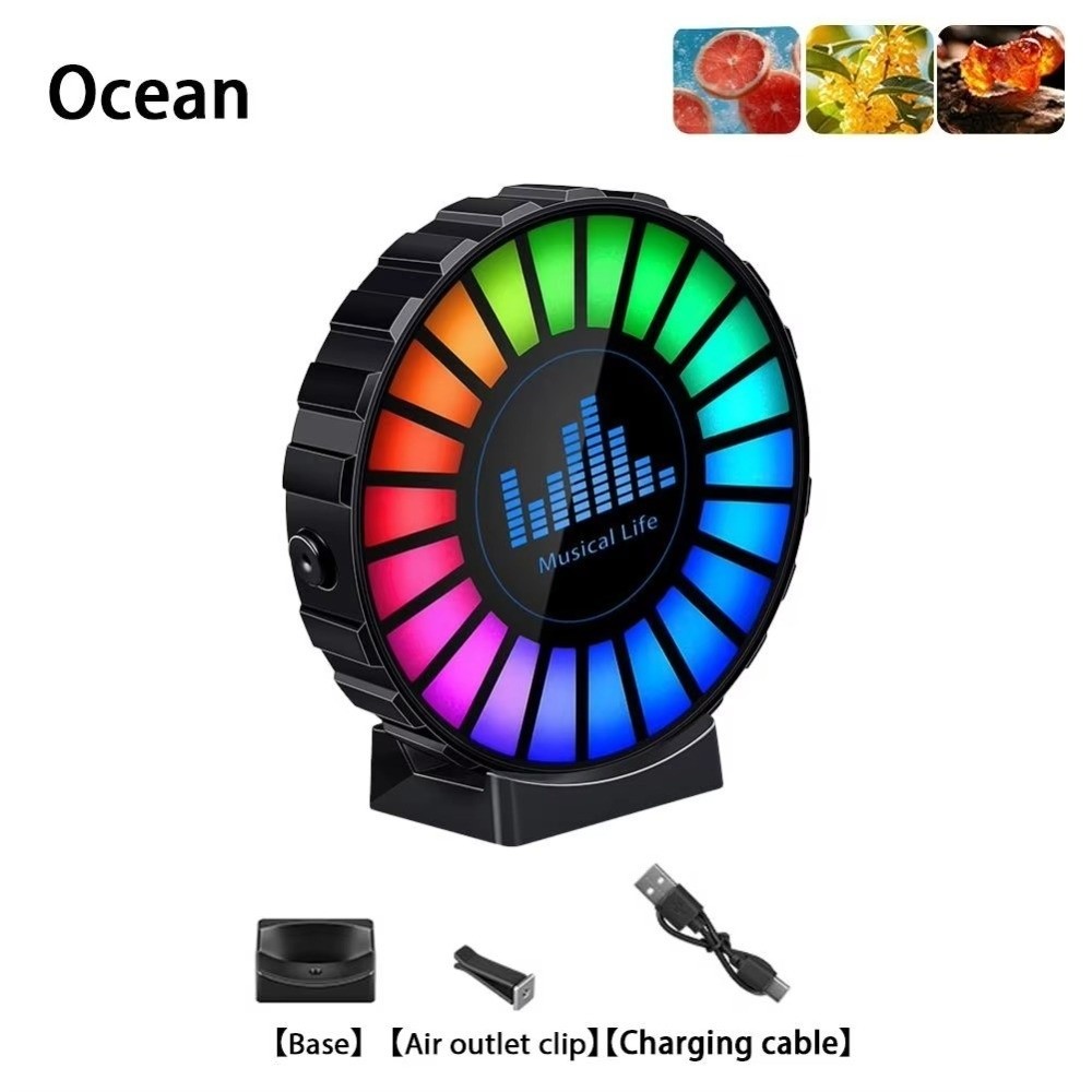 Lampu Aromaterapi Mobil Isi Ul - Car Ambient Light Sound Activated ulasan dan harga