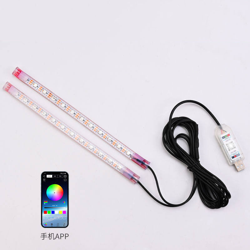 Lampu Strip LED Neon untuk Int - Car Ambient Light Kit With Remote ulasan dan harga