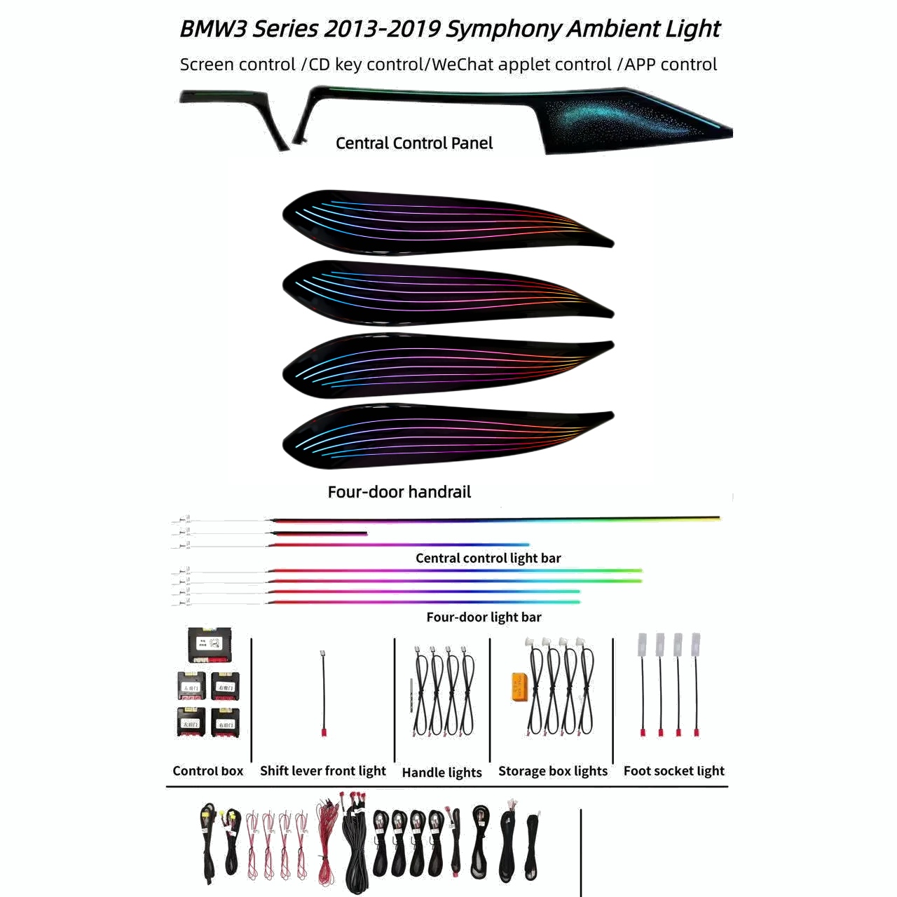 Kit Lampu Langit-langit Serat  - Car Roof Star Light Fiber Optic ulasan dan harga