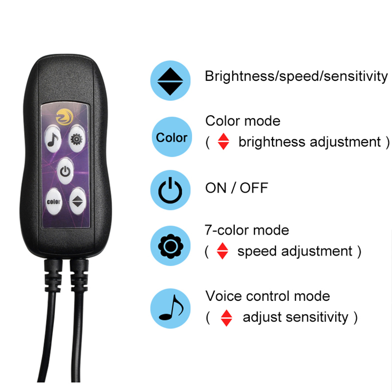 Lampu Suasana Interior Mobil U - Car Interior Neon Light Usb ulasan dan harga
