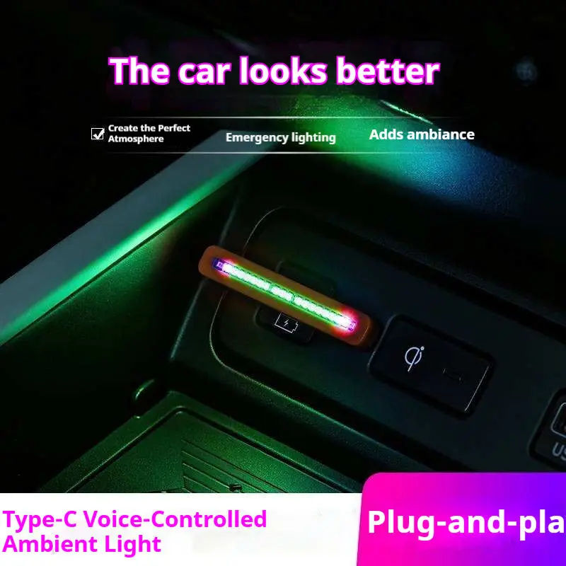 Lampu Atmosfer Mobil dengan La - Car Ambient Light Sound Activated ulasan dan harga