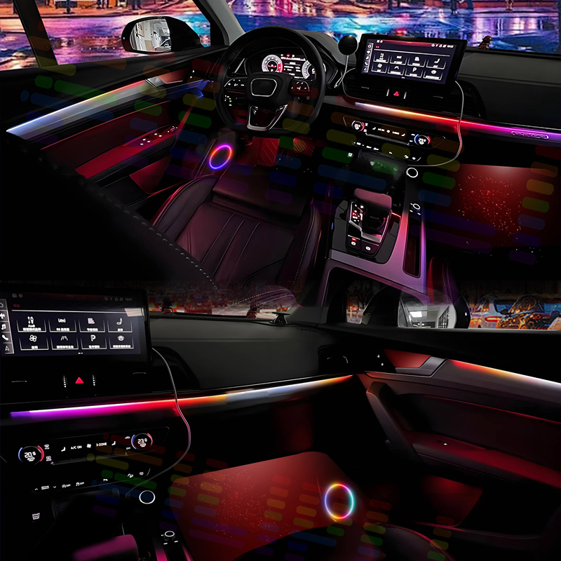 Untuk Aplikasi Lampu Ambient,  - Car Interior Led Strip App Control ulasan dan harga