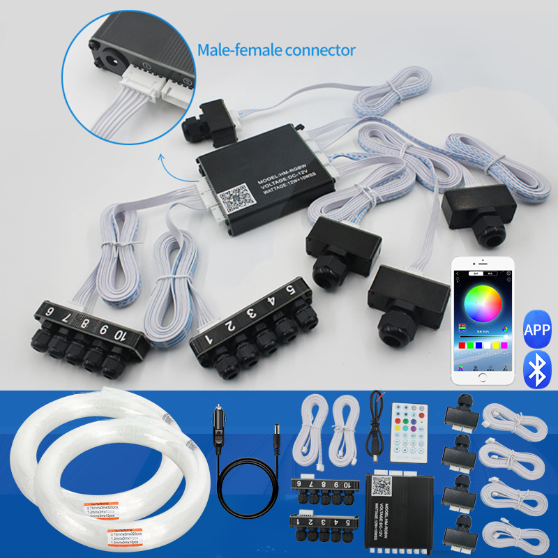 Lampu Bintang Atap Mobil, Mesi - Car Roof Star Light Fiber Optic ulasan dan harga