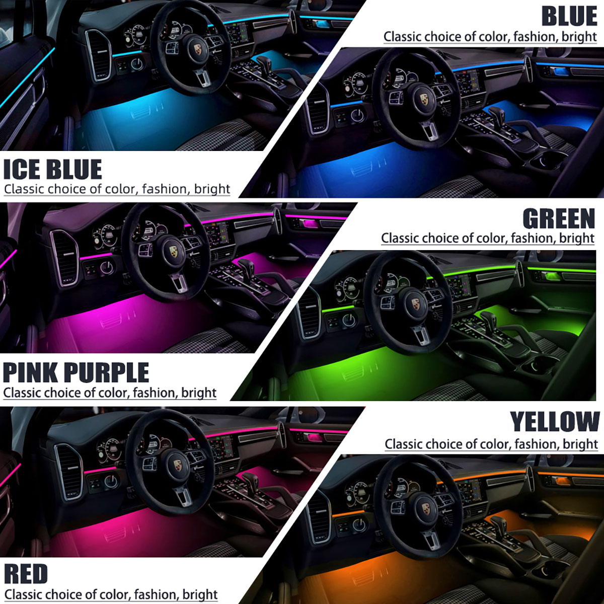Lampu Serat Optik LED Dingin u - Car Dashboard Light Fiber Optic ulasan dan harga