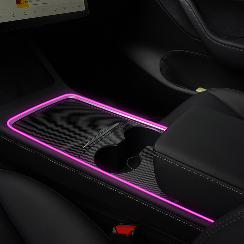 Cocok untuk model 3 tahun 2018 - Car Dashboard Light Fiber Optic ulasan dan harga