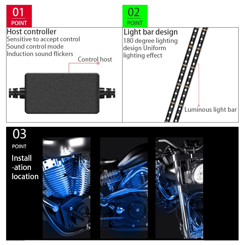 Lampu setrip dekorasi sepeda m - Car Led Strip 12V Waterproof ulasan dan harga