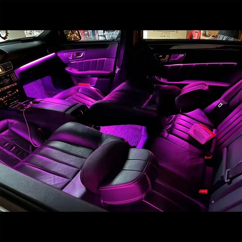 Kit Mobil Pencahayaan Sekitar  - Car Ambient Lighting 18 In 1 ulasan dan harga