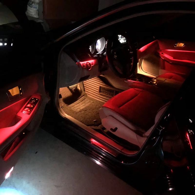 Kit Mobil Pencahayaan Sekitar  - Car Ambient Lighting 18 In 1 ulasan dan harga