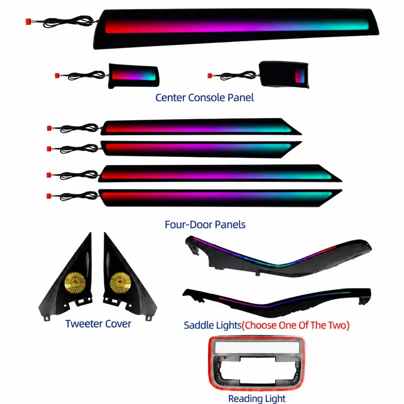 Lampu ambient mobil untuk Hond - Car Ambient Light Door Panel Acrylic ulasan dan harga